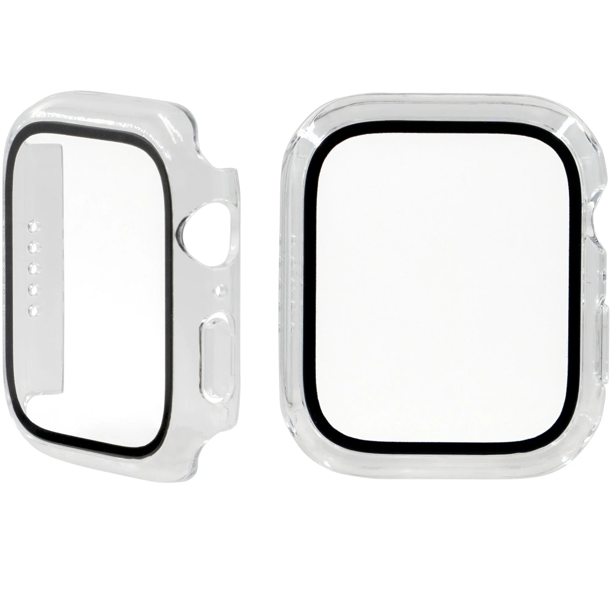 Torrii Torero Bumper Case With Screen Protector For Apple Watch 44 - 45mm Clear - Tashqila Torrii Torero Bumper Case With Screen Protector For Apple Watch 44 - 45mm Clear - Tashqila